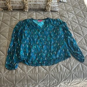 Elegant Teal Women's Top